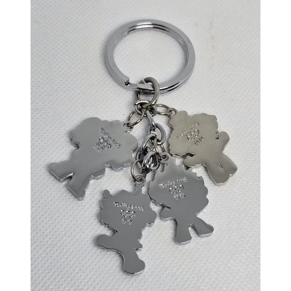 Beijing 2008 Olympics Mascot Keychain Fuwa Set Collectible Key Ring 04